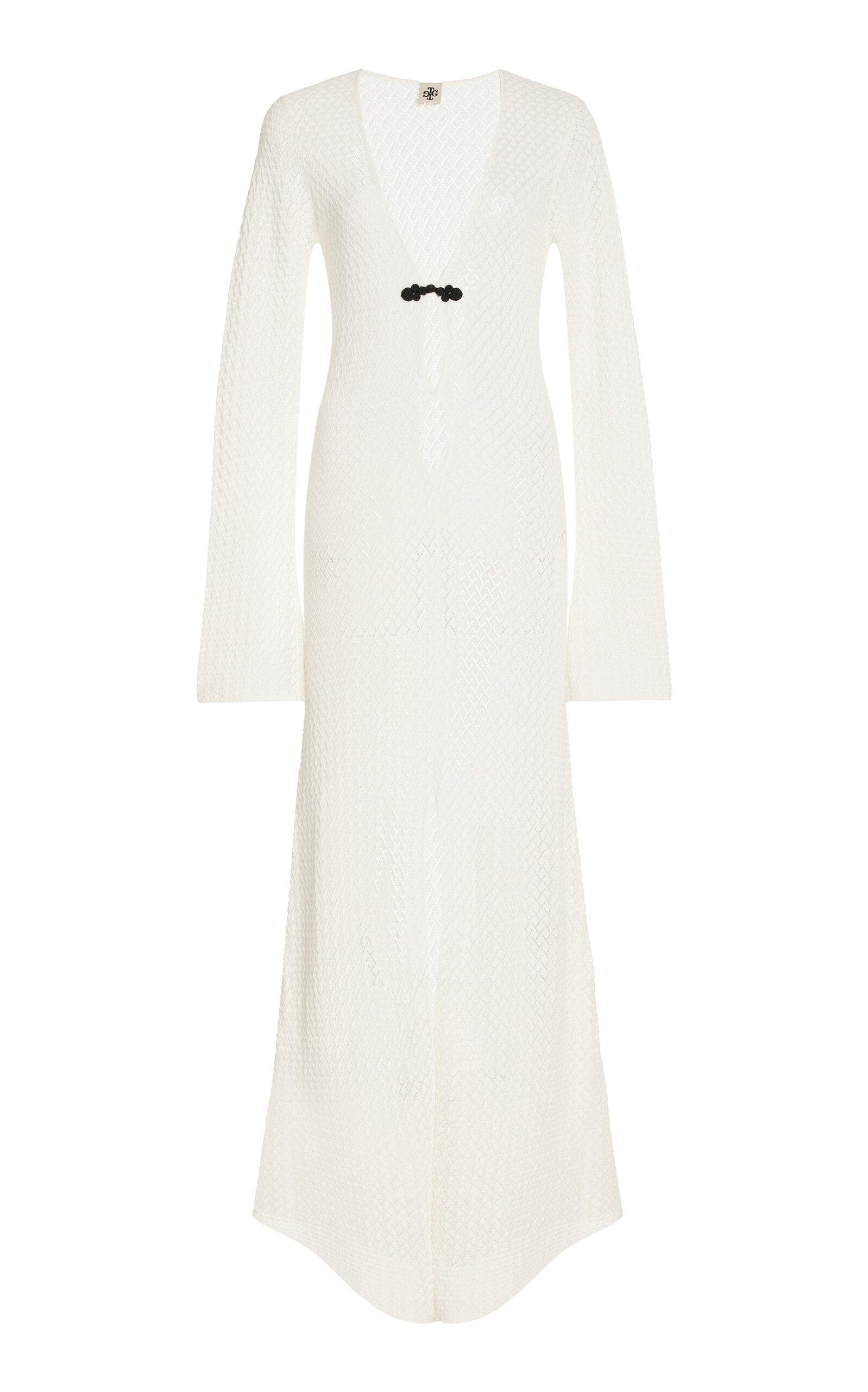 THE GARMENT Tanzania Pointelle-Knit Organic Cotton Maxi Dress - Moda Operandi by THE GARMENT
