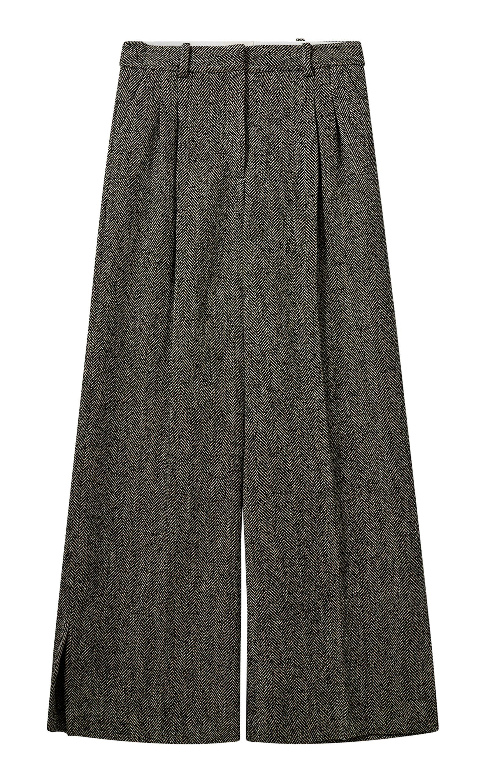 THE GARMENT York Herringbone Wide-Leg Pants - Moda Operandi by THE GARMENT