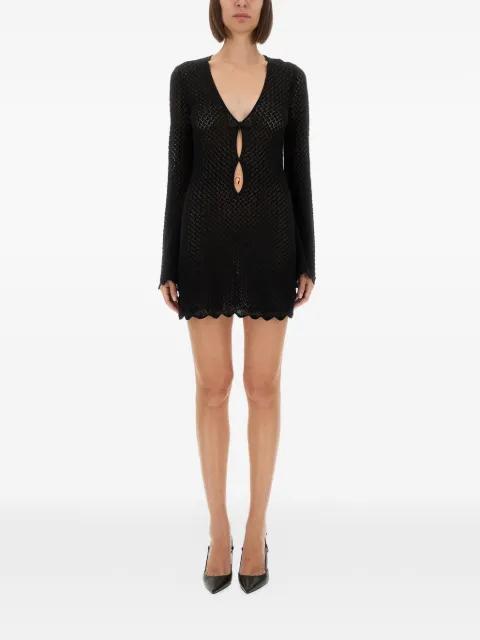 Tanzania open-knit scallop-edge dress by THE GARMENT