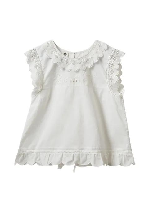 broderie-anglaise blouse by THE GARMENT