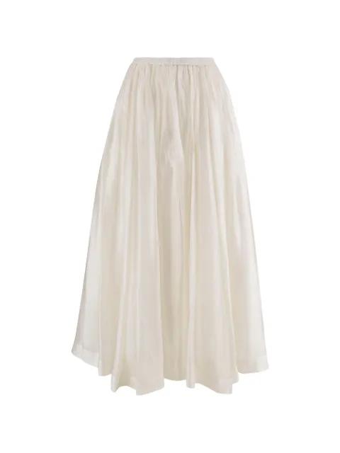 gathered-waist maxi skirt by THE GARMENT