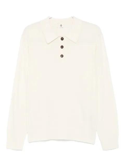 long-sleeve polo shirt by THE GARMENT