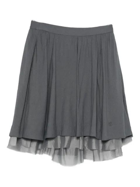 tiered pleated skirt by THE GARMENT