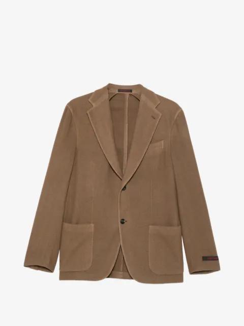 notch-lapel single-breasted blazer by THE GIGI