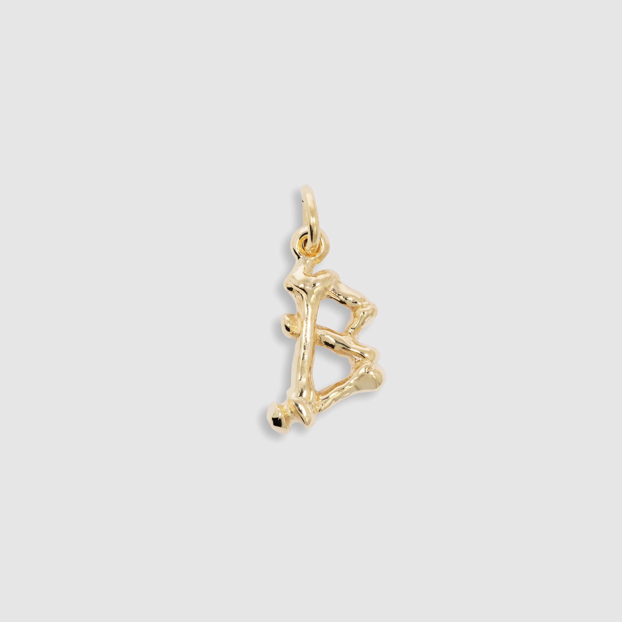 THE GREAT FROG - Letter B Alphabones Pendant by THE GREAT FROG