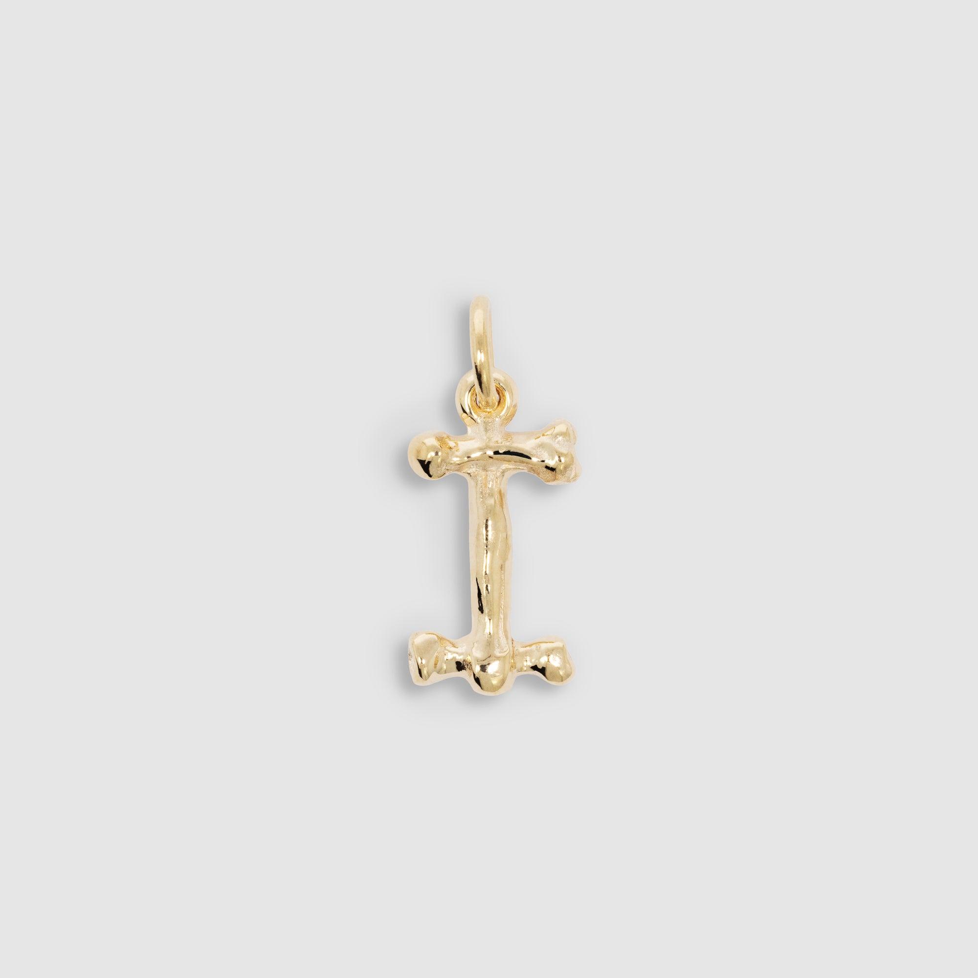 THE GREAT FROG - Letter I Alphabones Pendant by THE GREAT FROG