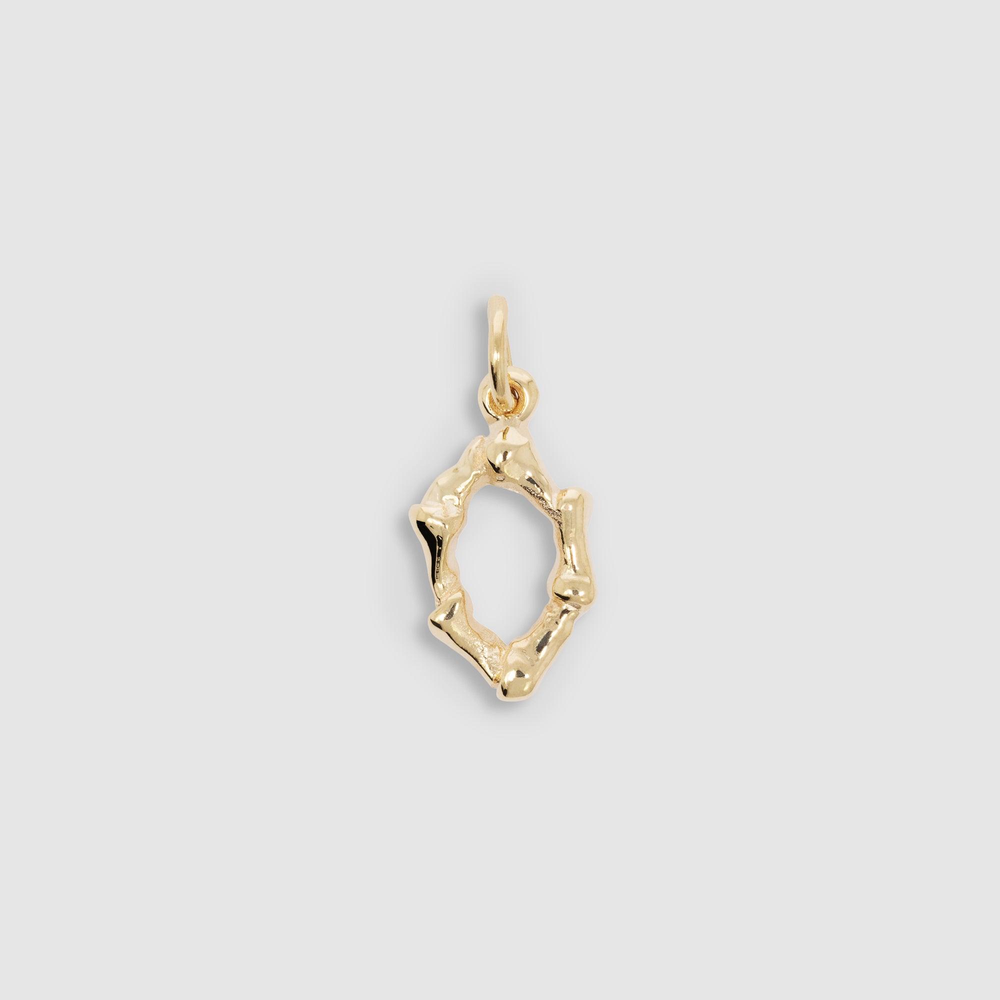 THE GREAT FROG - Letter O Alphabones Pendant by THE GREAT FROG