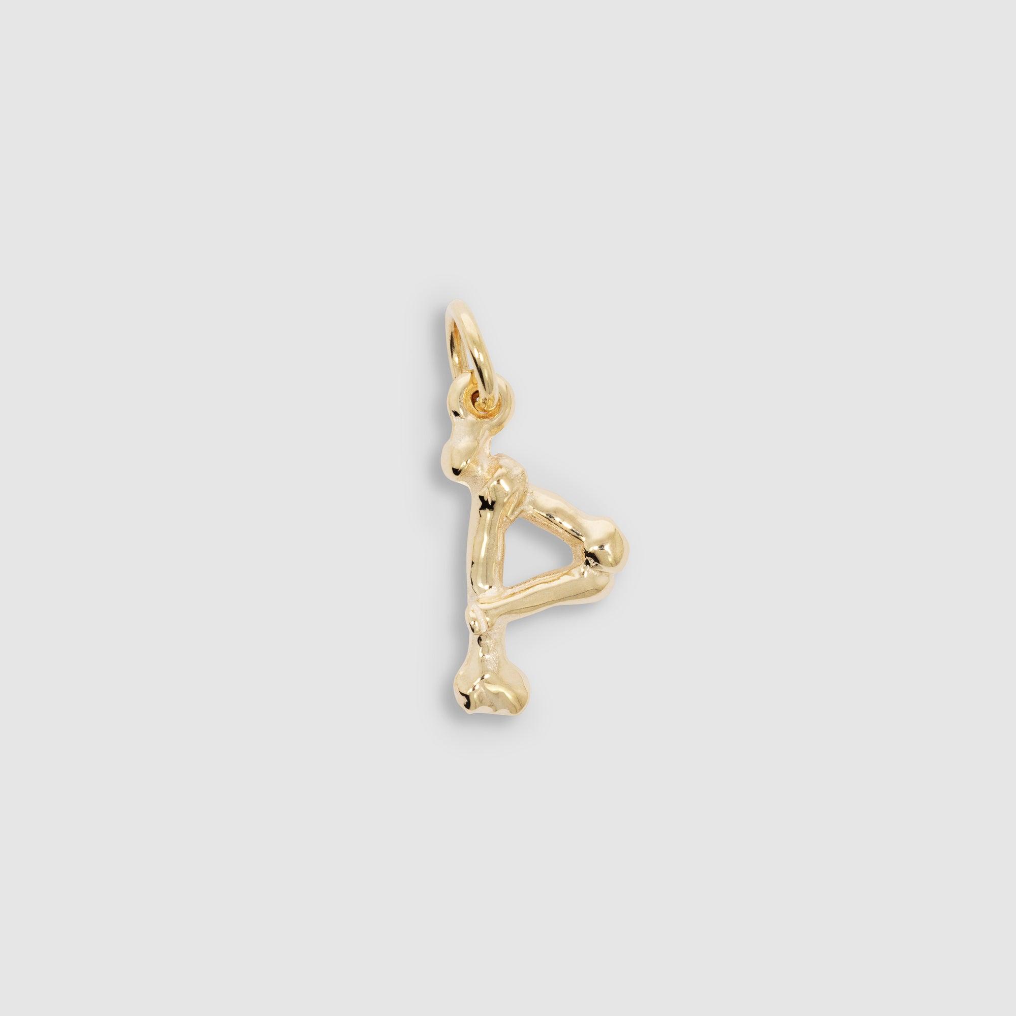 THE GREAT FROG - Letter P Alphabones Pendant by THE GREAT FROG