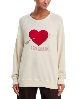 Heart Sweatshirt by THE GREAT