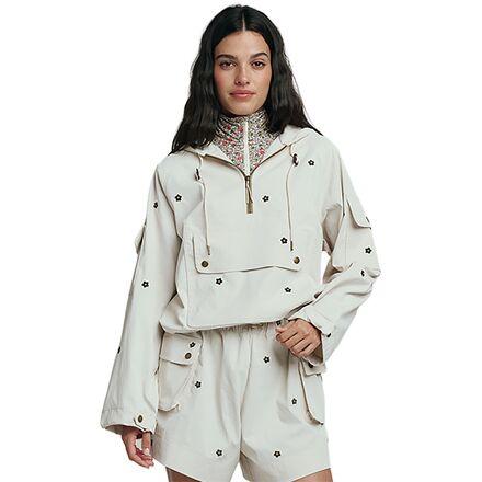 The Embroidered Cropped Trailhead Pullover by THE GREAT OUTDOORS