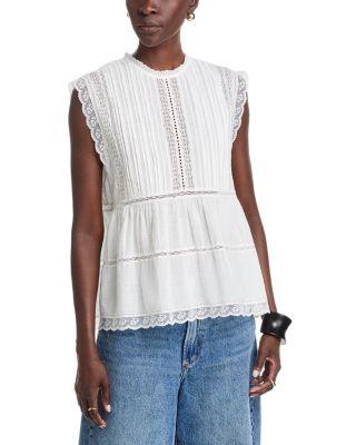 Peplum Tank Top by THE GREAT