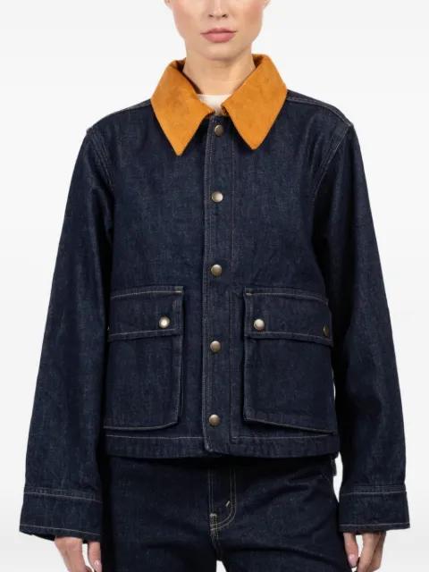 Swing denim jacket by THE GREAT