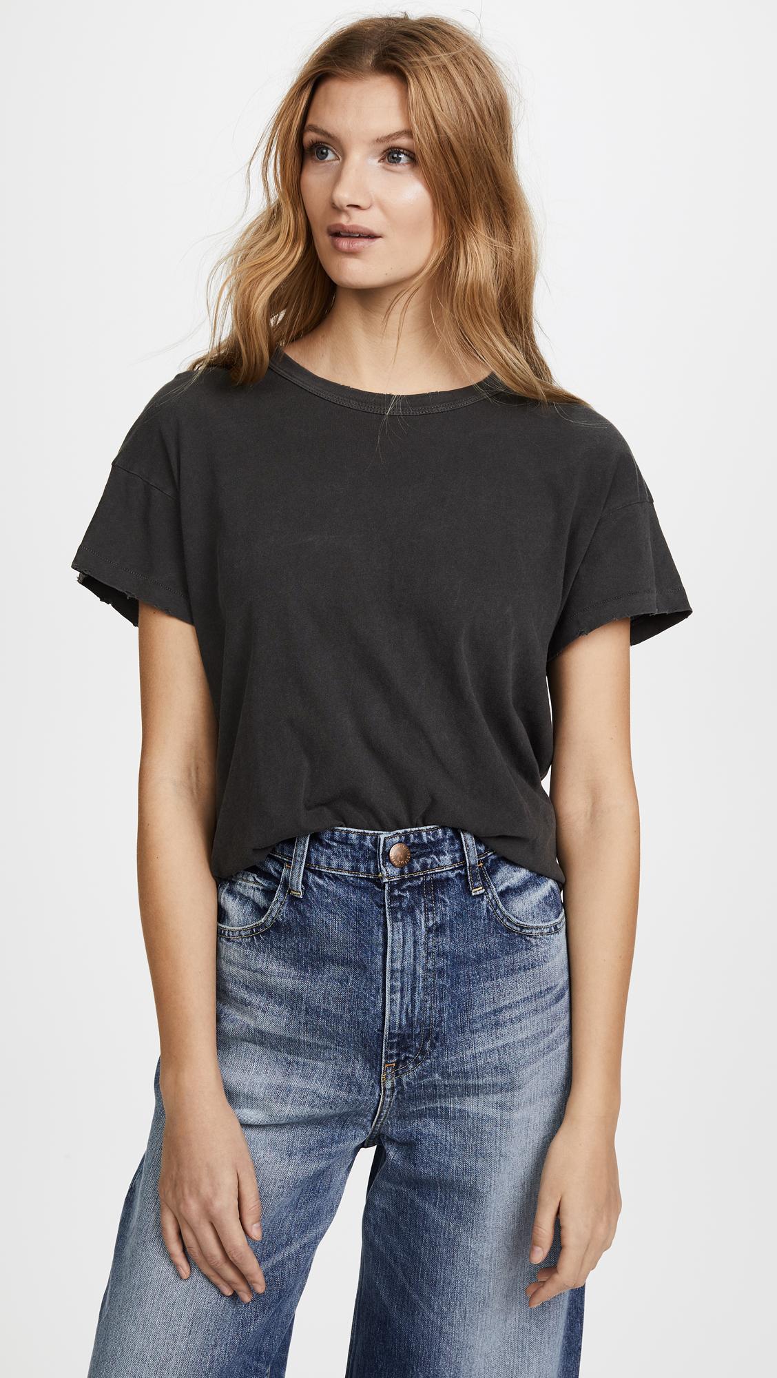 The Boxy Crew Tee by THE GREAT