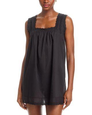 The Eyelet Mini Tank Sleep Dress by THE GREAT