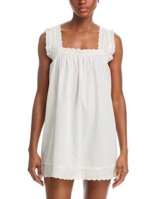 The Eyelet Mini Tank Sleep Dress by THE GREAT