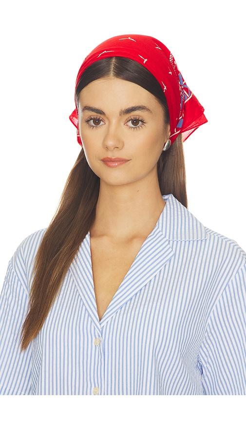 The Great The Sailboat Bandana in Red by THE GREAT