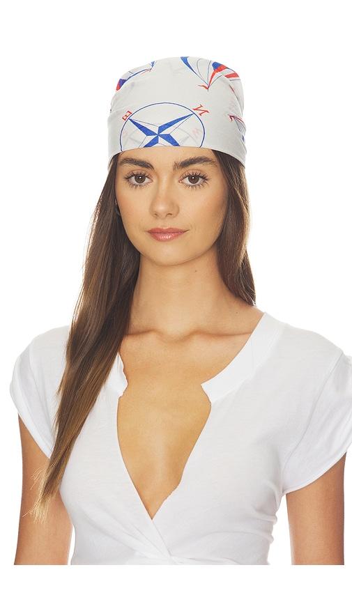 The Great The Sailboat Bandana in White by THE GREAT