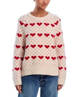 The Heart Crewneck Sweater by THE GREAT