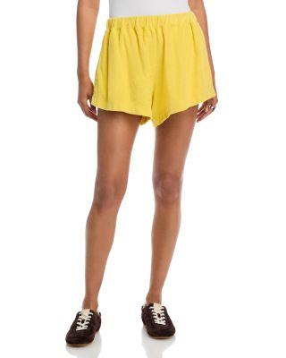 The Micro Terry Swing Shorts by THE GREAT