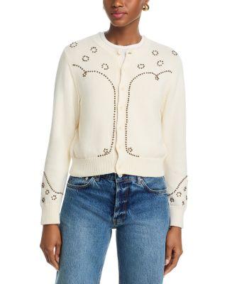 The Studded Cardigan by THE GREAT