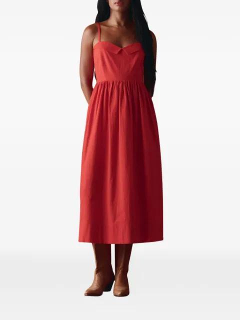 The Verse midi dress by THE GREAT