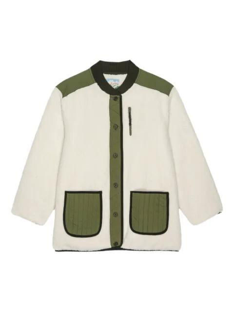 quilted-detail jacket by THE GREAT