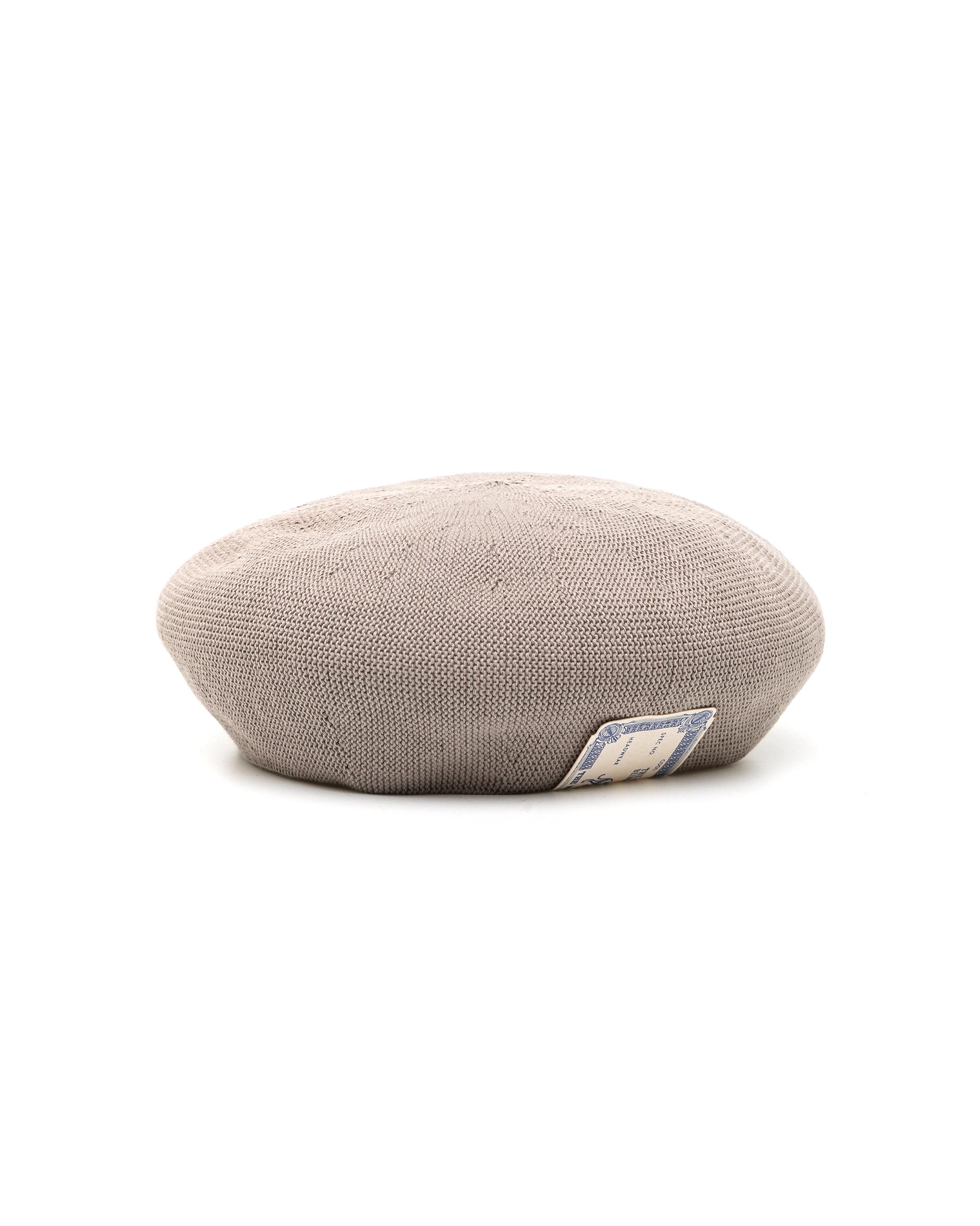 Knit beret by THE H.W.DOG&CO