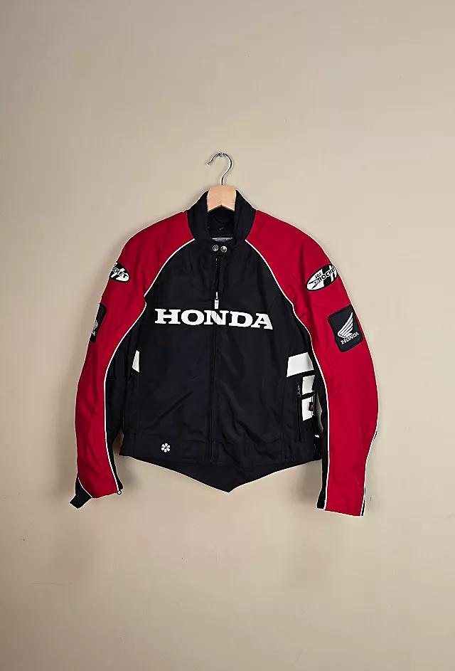 Vintage Honda Cropped Biker Jacket by THE IGALA N YC | F P MOVEMENT