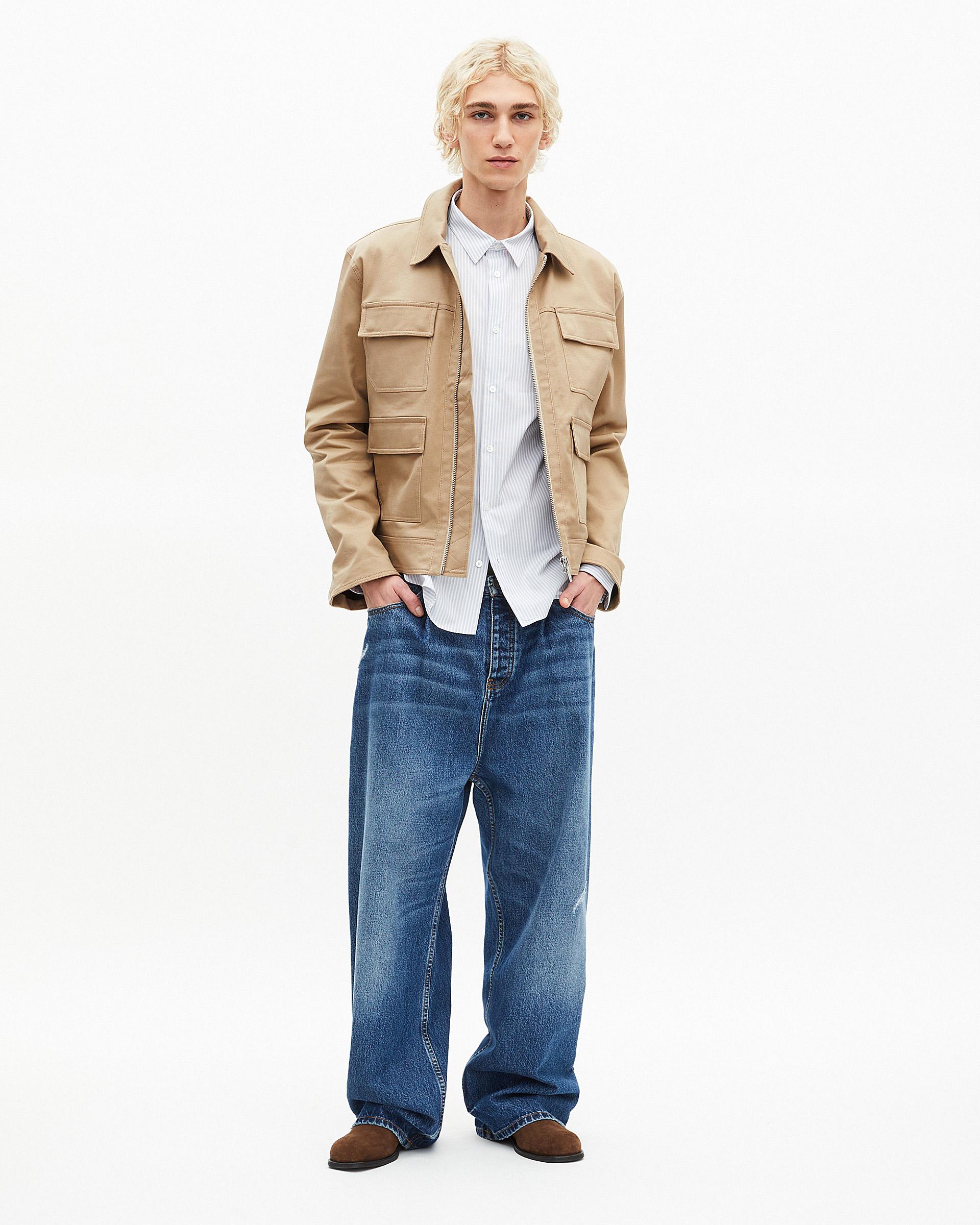 Beige cotton jacket by THE KOOPLES