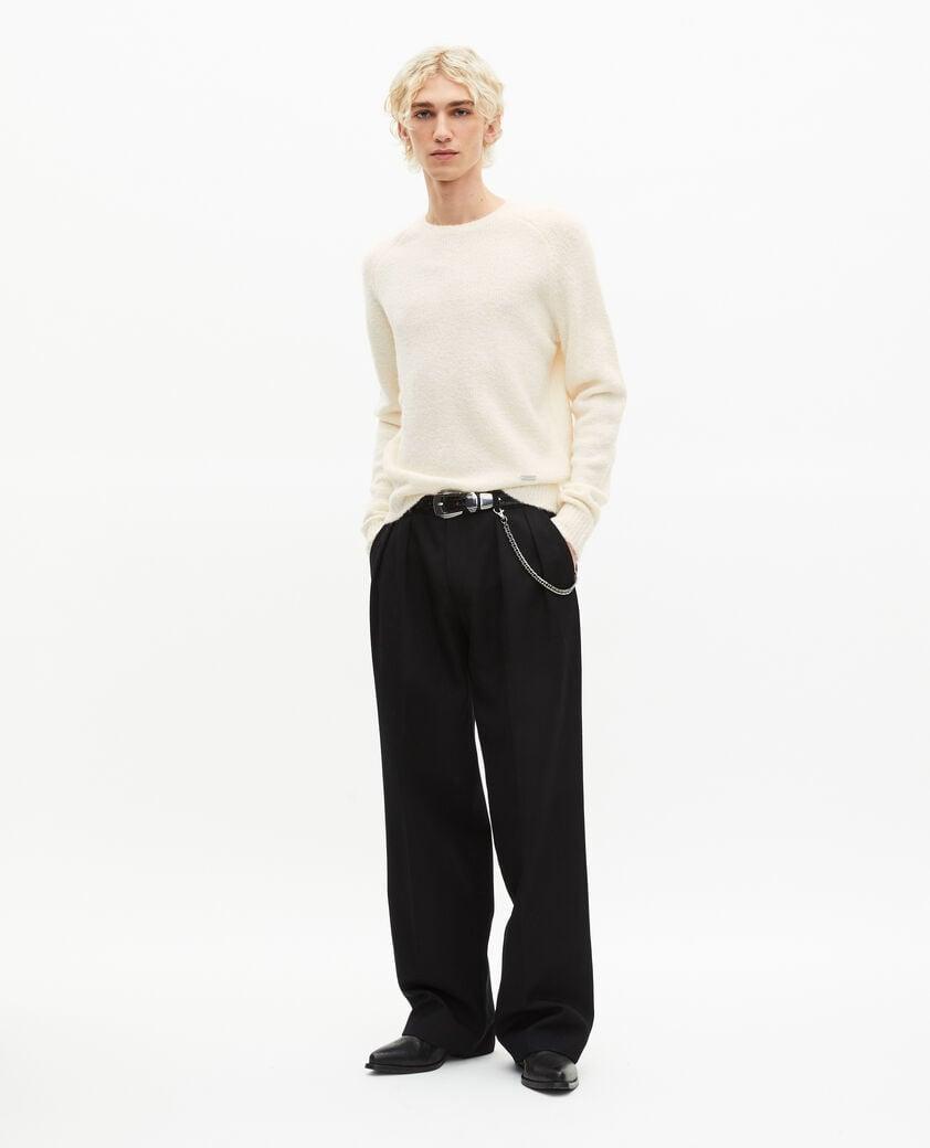 Beige round-neck sweater by THE KOOPLES