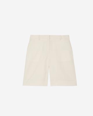 Bermuda shorts in ecru linen and cotton by THE KOOPLES