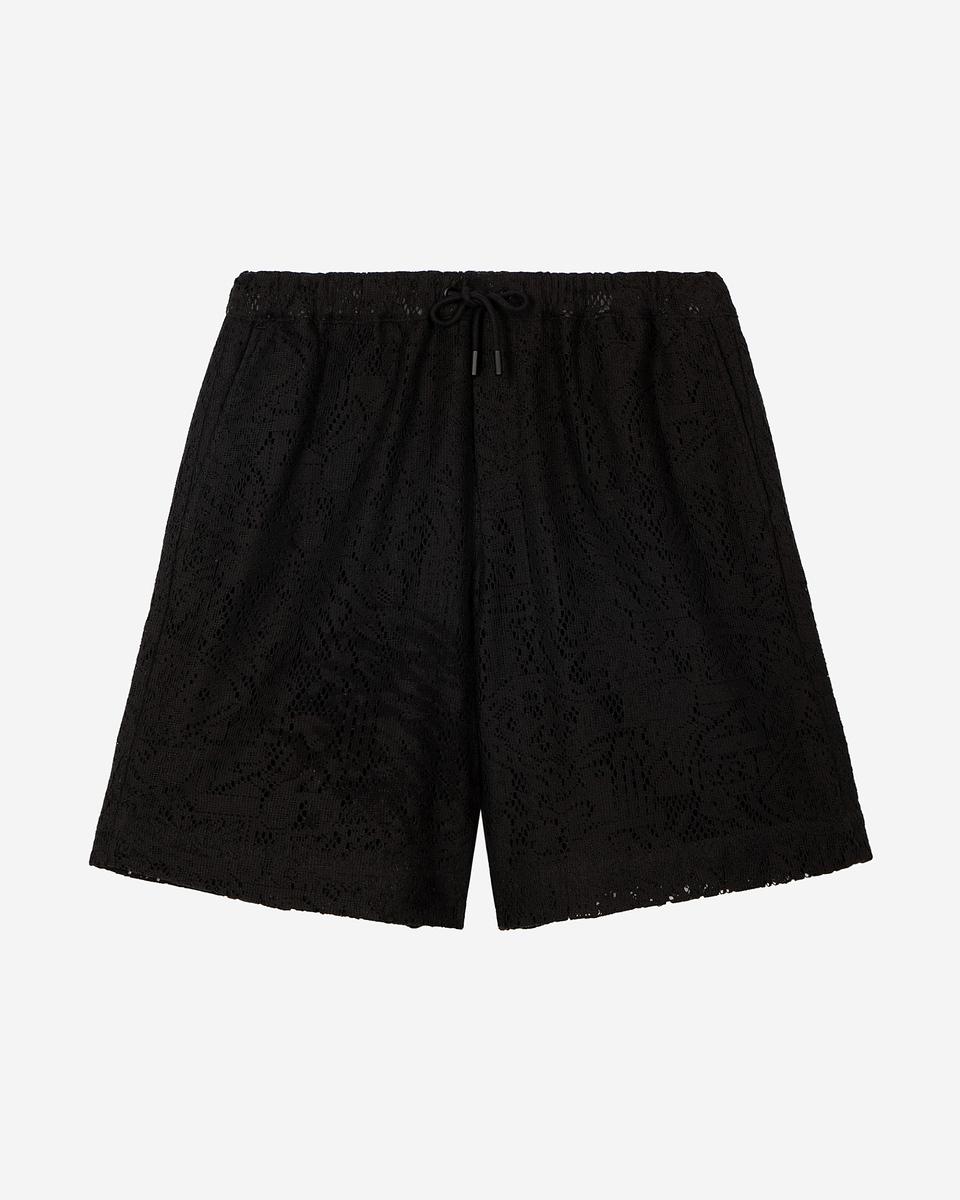 Black lace shorts by THE KOOPLES