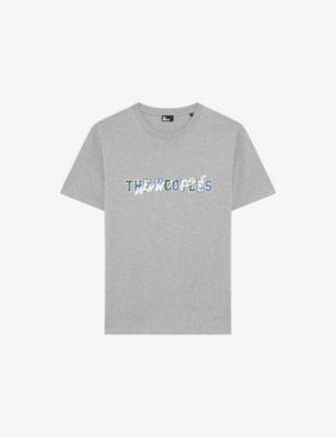 Branded-Print Short-Sleeved Cotton-Jersey T-Shirt by THE KOOPLES