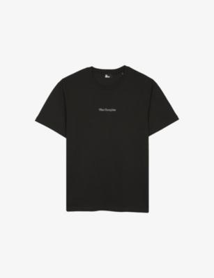 Branded Short-Sleeved Cotton-Jersey T-Shirt by THE KOOPLES