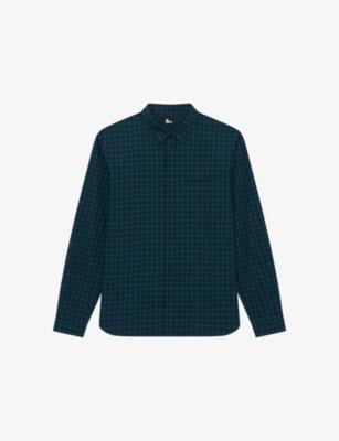 Checked Slim-Fit Cotton Shirt by THE KOOPLES