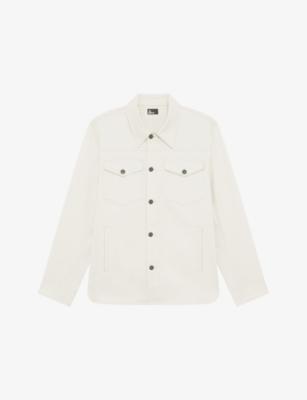Collared Button-Down Stretch-Cotton Shirt by THE KOOPLES