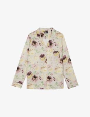 Collared Floral-Print Woven Shirt by THE KOOPLES