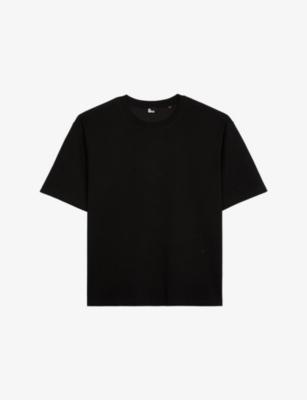 Crewneck Regular-Fit Short-Sleeve Cotton T-Shirt by THE KOOPLES