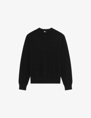 Crewneck Relaxed-Fit Stretch Cashmere-Blend Jumper by THE KOOPLES