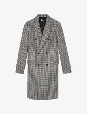 Dogtooth Double-Breasted Wool Coat by THE KOOPLES