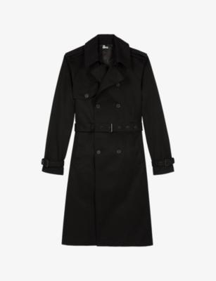 Double-Breasted Cotton Trench Coat by THE KOOPLES