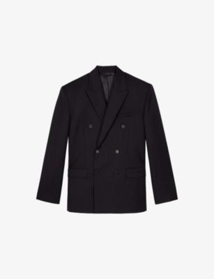 Double-Breasted Peak-Lapel Wool Blazer by THE KOOPLES