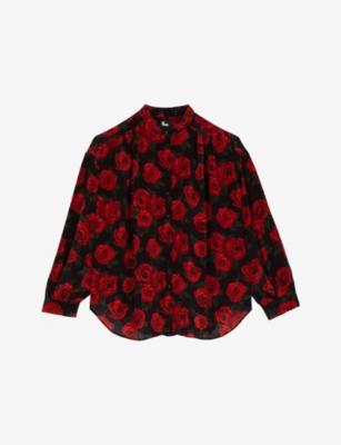 Floral-Print Long-Sleeve Woven Shirt by THE KOOPLES