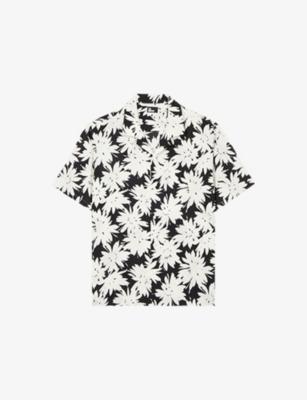 Floral-Print Short-Sleeve Woven Shirt by THE KOOPLES
