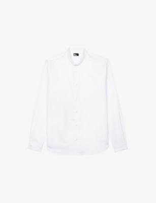 Folded Band-Collar Regular-Fit Cotton Shirt by THE KOOPLES