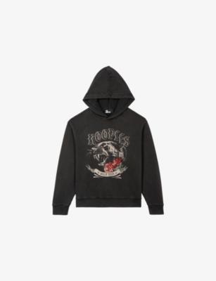 Graphic-Print Relaxed-Fit Cotton Hoody by THE KOOPLES