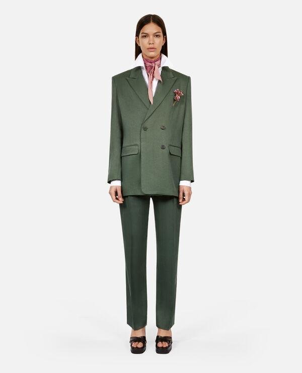 Green suit jacket by THE KOOPLES