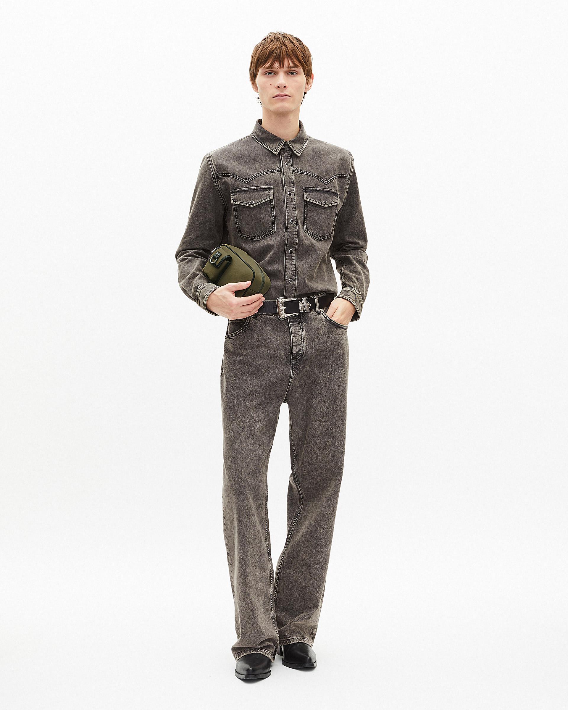 Grey baggy jeans by THE KOOPLES