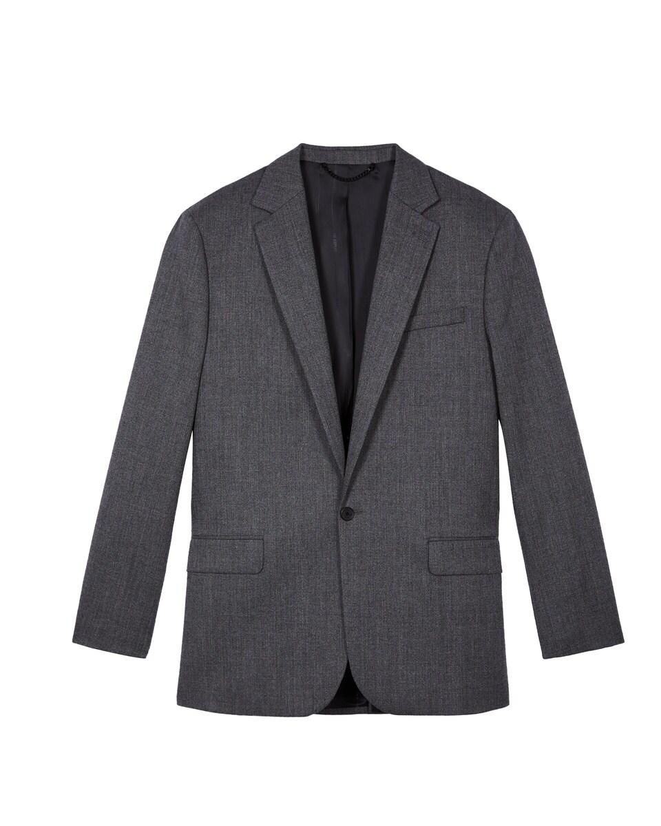 Grey wool jacket by THE KOOPLES