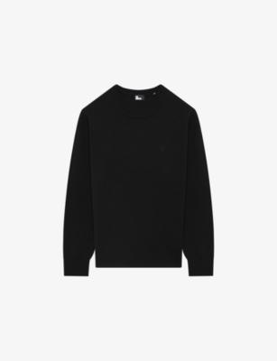 Logo-Embroidered Crewneck Wool Jumper by THE KOOPLES